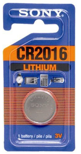 Sony CR-2016 3,0V Lithium Knopfzelle, 85 mAh