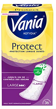 Vania Kotydia Slipeinlagen Protect + Large Aloe Vera x 36
