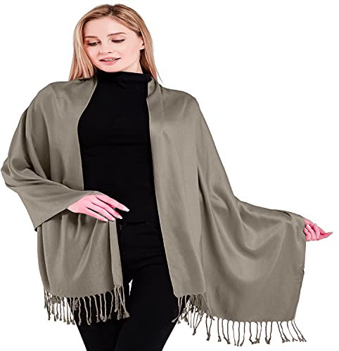 CJ Apparel Nerz Einheitliche Farbe Nepalesisch Schultertuch Schal Schultertücher Pashmina NEU