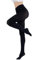 CozyWow Blickdicht Damen Strumpfhose Elastisch Semi Stützstrumpfhose in 25 Farben(Schwarz,M)
