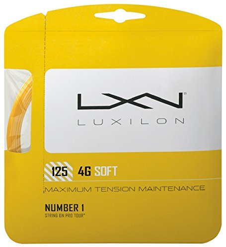 Luxilon 4G Soft Tennissaite 1.25mm 12,2m by Luxilon