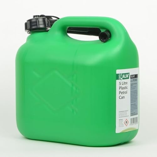 ALM 5LT Green Fuel CAN PLAS FC005