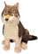 WILD REPUBLIC 19518 Lobo Peluches Tier Jumbo Plüsch Wolf, großes Kuscheltier, Plüschtier, Little Biggies, 53 cm