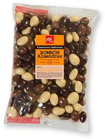 Bombón de almendras con 3 tipos de chocolates 1 kg