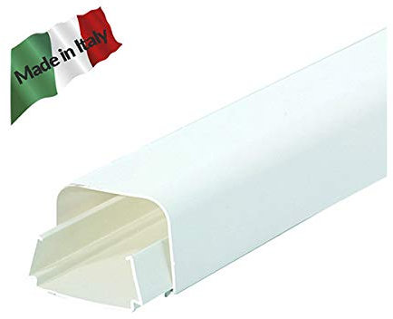 vecamco Klima Plus Surround – Kanal 90 x 65 weiß (auf Stab 2 m)