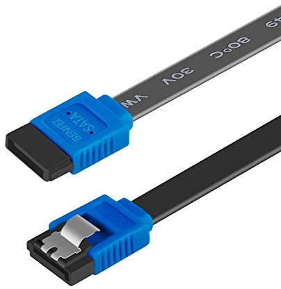 BENFEI Cable SATA III, 6 Gbps, 45.7cm Cable Para disco duro SATA, SSD, Controlador de CD, grabadora de CD, Azul