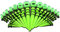 BOOM 18 Stück Taper konisch + 18 Stück Ohr-Plugs 1,6 mm-10 mm Acryl + 14 Stück Silikon Tunnel 3 mm - 12 mm, Acryl, Acryl