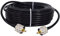 Boobrie 15M PL259 Cable CB Coax Cable RG58 Coax Cable PL259 50ohms CB Radio Antenna UHF Male to UHF Male Low Loss Extension for Antenna SWR Meter Ham Radio Broadcast Telecom CCTV