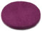 feelz Filzkissen Sitzkissen rund Filz Verschiedene pink-, lila-, beerentöne 100% Wolle 35 cm Höhe 2-3 cm Handarbeit (Aubergine hell)