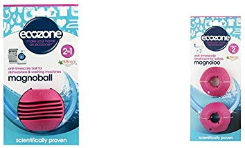 Ecozone Magnoball - Anti-Limescale Ball for Washing Machine & Dishwasher Lasts up to 5 years & Magnoloo Anti Limescale Treatment For Toilets, Removes & Prevents Limescale, Lasts For Up To 5 Years