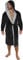 CityComfort Dressing Gown Men and Teenagers - Super Soft Hooded Mens Fleece Robe - Sizes M-2XL Warm Cosy Loungewear Nightwear (Charcoal Black, L)