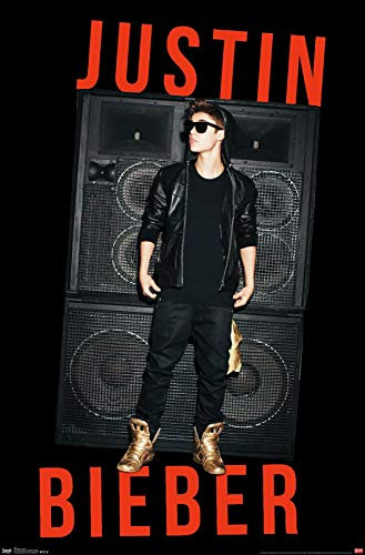 Justin Bieber Wandposter Lautsprecher