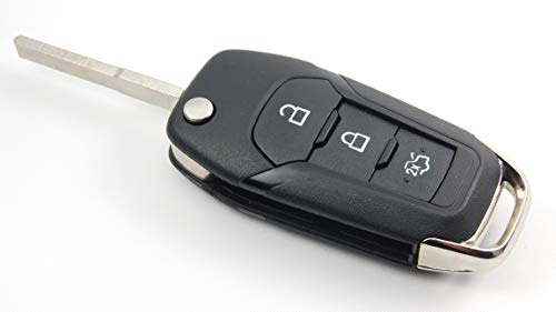 Auto Lockmsith 3-Tasten-Gehäuse für Ford Mondeo Fusion Edge Mustang Fernbedienung Klappschlüssel