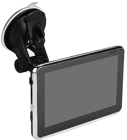 Yctze Navigateur GPS de Voiture, Écran Tactile de 5 Pouces, GPS Voiture, 256MB 8GB MP3 FM, Noir