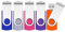 64GB 5 Pezzi Chiavetta USB 2.0 SRVR Girevole Pen Drive per archiviazione dati Unità Pennetta USB con Corda (Multicolore)