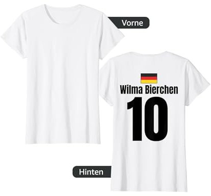 Deutschland Sauf Trikot Malle Partnerlook Geschenk Kostüm T-Shirt