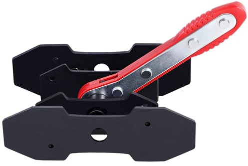 YSTOOL Outil de presse d'étrier de frein pour voiture - Écarteur de piston pivotant à 360 degrés - Clé à cliquet à main pour frein à disque à double piston
