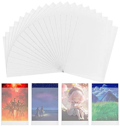 LEMESO Bustine Sleeves 300 pz Pacchetti Tasche Carte Magic Custodia da Gioco Trasparenti Proteggi Carte Taglia Universale