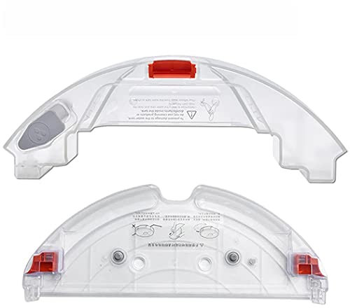 Chuancheng Wischmopp-Zubehör, kompatibel mit Xiaomi Roborock S5 MAX, S6 MaxV Staubsauger, transparente Farbe, Wischtuchhalterung, Wassertank