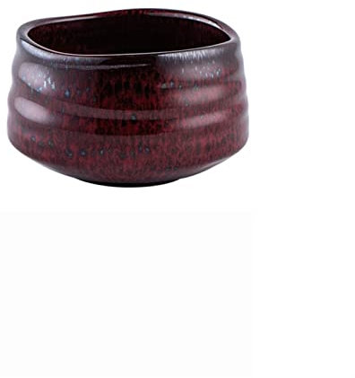 TEmkin Set di Piatti e Ciotole Ciotola in Ceramica Matcha Strumenti per la Cerimonia del tè in Polvere Matcha Professionale Set da tè Frullino per Le Uova (Color : E) (H)