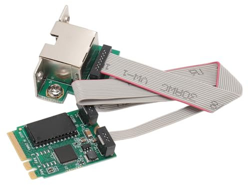 M.2 A+E Key 2.5G Ethernet-Adapter, RJ45-Gigabit-Ethernet-Netzwerkkarte RTL8125B, für 7/8/8.1/10, Server 2008/2012/2016, für Linux