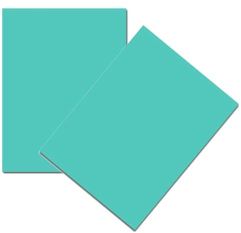 Kiuiom Linoleum Incisione,Blocchi di Intaglio in Gomma per Timbri,Lastra Incisione per Stampe,Gomma per Timbri Fai da Te,Ideali La Realizzazione di Stampe/Stampa su Linoleum,2 Pezzi,22x30cm,Blu