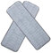 EXAOMBLE 2pcs Mop Cloth Reusable Power Mop Refills Mops Vacuum Cleaning Mop for Floor Cleaning Pads Cordless Electric Mop Car Broom Duster Washable Dry Pads Refills Pan Grey Fiber