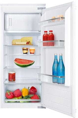 Amica EKSS 362 221 Kühlschrank mit Gefrierfach, 1220 mm Nische, Schlepptür-Technik, elektronische Steuerung, Inverter-Motor