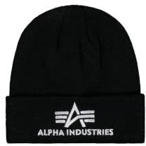 Alpha Industries Herren Beanie-Mütze 3D Beanie