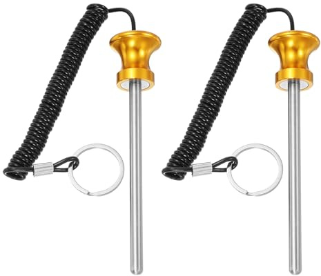 YELARXI Weight Stack Pin, Weight Gym Pin Strength Training Equipment Replacement with Pull Rope for Commercial Home