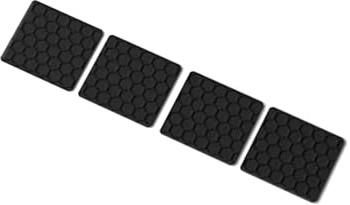 Zktfyshk Rutschfeste Tastatur-Griffe, Silikonabdeckungen, einfache Installation, Aufkleber für verbesserte Tippstabilität, leicht zu reinigende Silikon-Tastatur-Protektoren