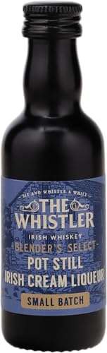 The Whistler Irish Cream Liqueur 20% Vol. 0,05L – Irischer Sahnelikör Miniatur