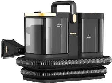Mova S10 Pulitore A Vapore, Nero