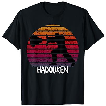 Retro Vintage Hadouken Fighter T-Shirt