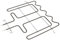 sparefixd Top Upper Grill Heating Element 2450w to Fit Whirlpool Oven