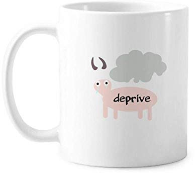 Piel privación animal Art Deco regalo moda taza cerámica café porcelana vajilla