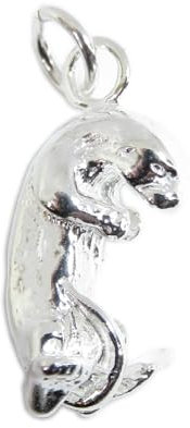 Otter Sterling Silber Charm .925 x 1 Otter Charms