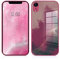 ÁRBOLORO Hülle für iPhone XR, Gradient Watercolor Case Silicone Anti-Shock Stoßstange Hülle für iPhone XR - Rose Lila