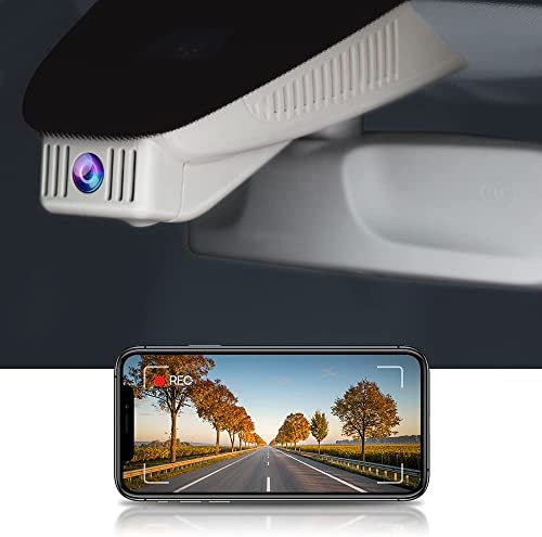 Fitcamx Dashcam 4K Passend für Mercedes-Benz GLC W204 W205 & C Class X253 (Model 6133), OEM Autokamera 2160P UHD Video WiFi, G-Sensor, Loop-Aufnahm, WDR Dasch-cam Auto, Plug & Play, 64-GB-Karte