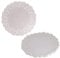 DBOO 100 Pcs White Round Cake Decorating Pads Lace Paper Doilies for Plates Cupcake Cakes Biscuits Placemat (100 Pack - 8.5inch/21.5cm)