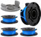 Moritale Bobine Ricambio Filo per Ryobi One+ RAC124 OLT1823 1832 RLT1825 1830 AC14RL3A Decespugliatore Nylon Reflex (4 pezzi)