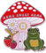 Sweet Home Badge fraise champignon grenouille broche champignon broche maison champignon broche pour sac à dos, vêtements, chapeaux, accessoires en métal cadeau, Métal