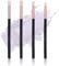Docolor Eyeshadow Brushes Set 4 Pcs Basic Eye Makeup Brushes Soft Eyeshadow Brush Rose Gold Makeup Brushes Eyeshadow Blending for Beginners
