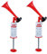FAVOMOTO 2st Hupe Drücken Goodie-bag-füller Horn Luft Horn Warnung Sicherheitshupe Für Boote Lufthupe Fanfare Druckluft Laute Handhupe Fest Horn Drucklufthorn Metall Hand Pumpe Kind Lkw
