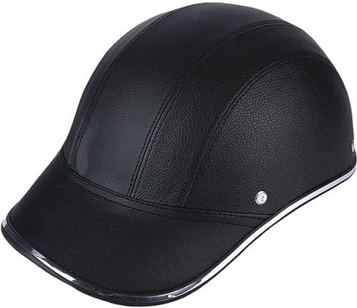 Demi Casque De Moto, Casque Bol Open Face Casques Jet De Moto ECE Homologué Casques Vintage À Face Ouverte pour Scooter Chopper Homme Et Femme Casque De Moto 6,54CM-62CM