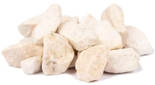 CREATIV DISCOUNT Deko-Steine 9-13mm Körnung, 750g, Creme