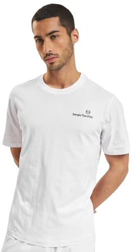 Sergio Tacchini T-Shirt Bold 118-wht/blk, weiß, L