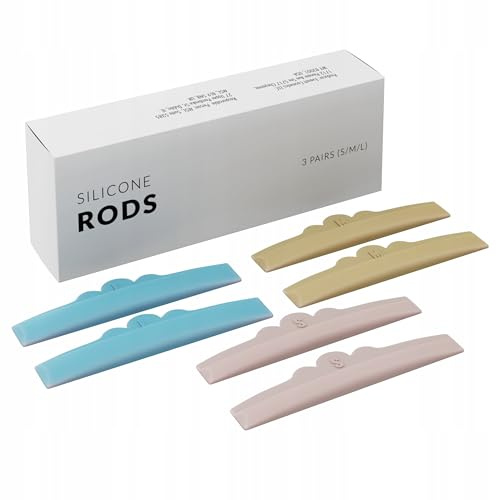 Silikonrollen für Wimpernlifting Nanolash 3 Paare - Silikonpads für Wimpernlifting