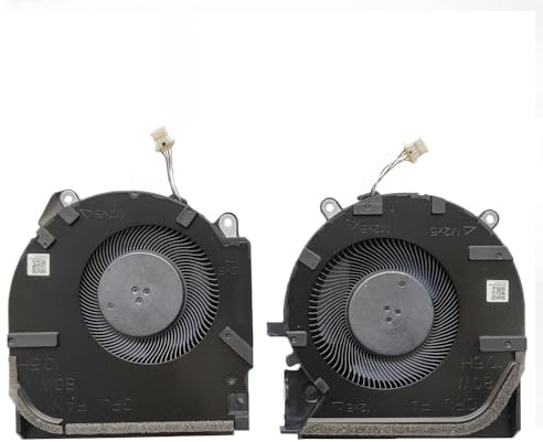 TXLIMINHONG New Compatible CPU and GPU Cooling Fan for HP Victus RTX3060, Desktop, 5V DC, 80W, Metal & Plastic, 3-Pin, CPU Fan