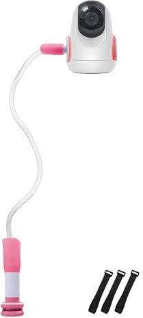 SHUNSRSW Support pour babyphone, support de caméra pour bébé, support pour babyphone, compatible avec la plupart des caméras de babyphone (rose)